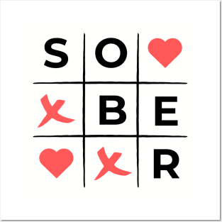 Sober XOXO Posters and Art